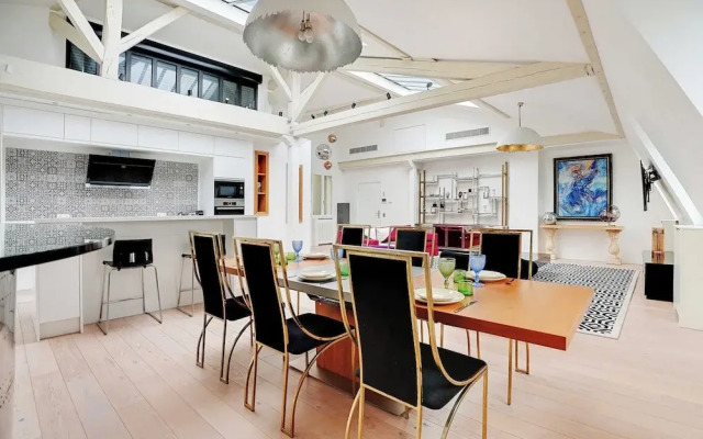 Designer Loft - 2bd/6p- Arc de Trimphe
