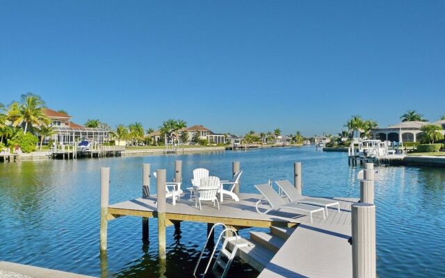 Waterfront Home on key lot With Pool, spa and Views