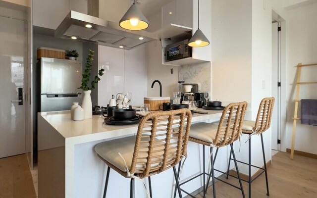 Elegante loft de 1BR en Roma Norte