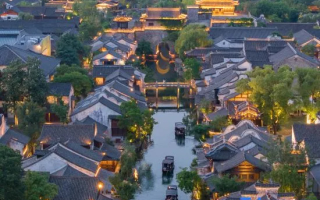 Yanguan Chaolezhicheng Shuishi Hotel – Outside – Jiaxing