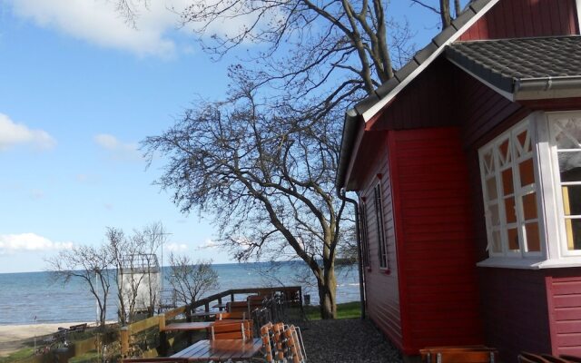 Ferienwohnung in Grundshagen mit Garten