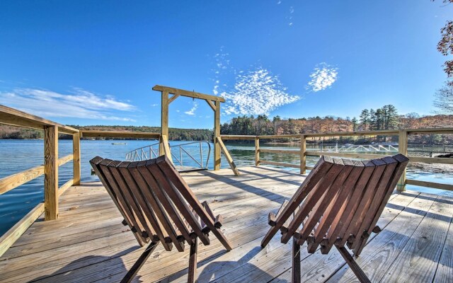 Riverfront Coastal Escape With Deep Water Dock!
