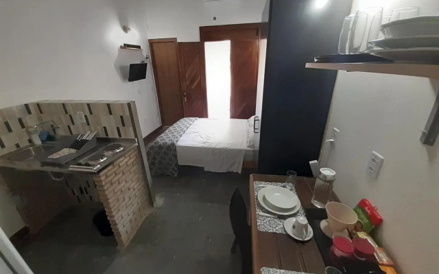 Kitchenette Moderninha e Estilosa c Varanda 4B