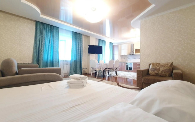 Lazurnyi apartment in the center of Nur-sultan