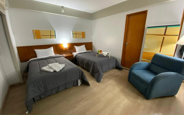 UNU 918 Moema: Wi-Fi, Academia, Camareira, Metrô +