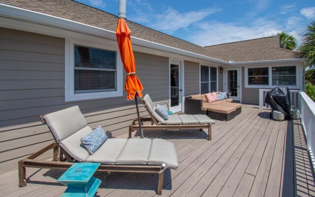 Beautiful Marsh Views From the Large Porch of This 3-bed, 3-bath Home