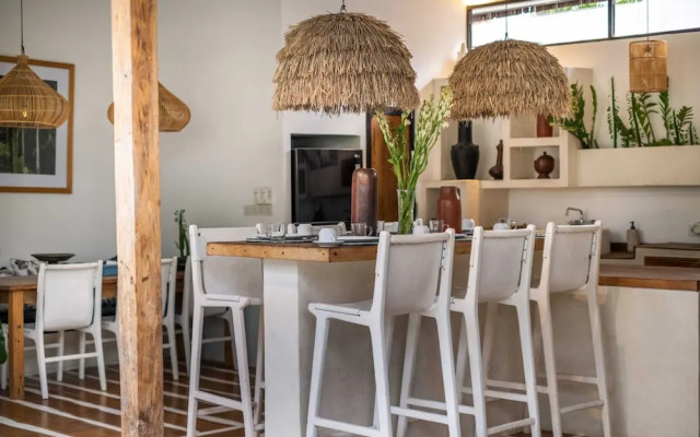 Rustic Interior Design, Private Villa, 3 BR, Umalas With Staff