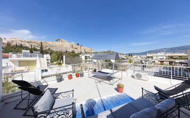Yourhome under Acropolis Roofdeck w.view
