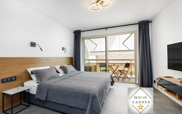 Cannes CROISETTE, Palais des Festivals, Beaches, Apart Residence Le MINERVE - Apartment in Cannes - Photo 5