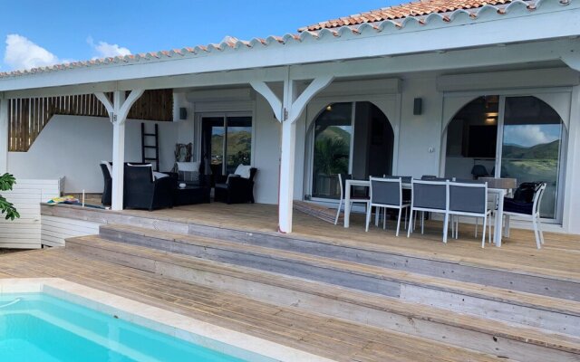 Villa With 5 Bedrooms in Saint Martin, With Wonderful sea View, Private Pool and Terrace - 500 m From the Beach