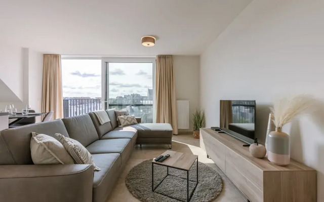 Spacious High-quality Duplex Apartment in Ostend