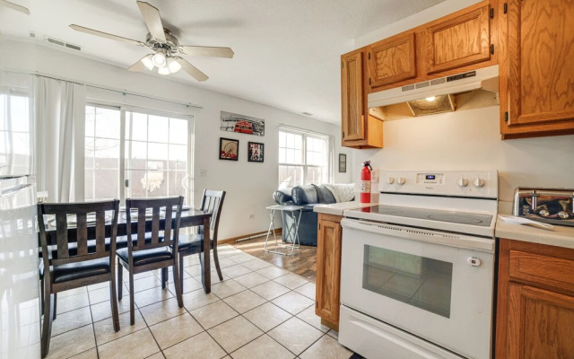 Bourbonnais Townhome ~ 3 Mi to ONU Campus!