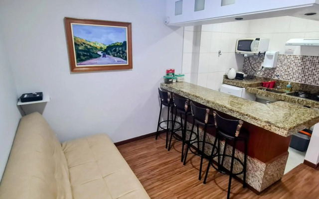 Flat Pasárgada 906, Free Bikes, pé na praia