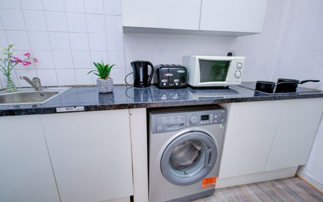 2-bedroom and Living Room Budget Apartment