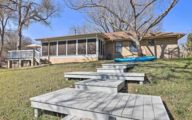 Riverfront Seguin Home w/ Dock: 3 Mi to Dtwn!