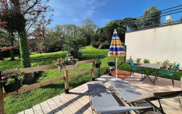 Pretty Ground Floor Flat, Beach 800 m