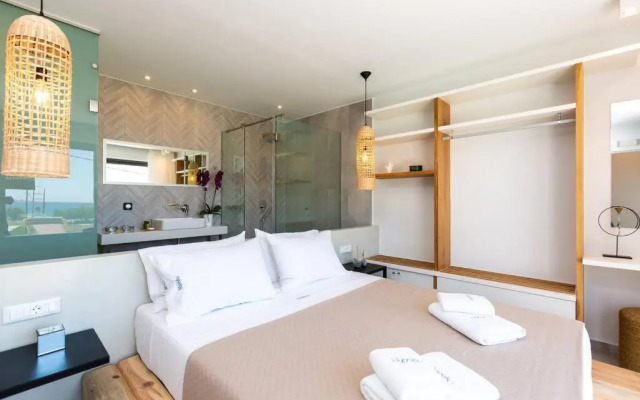 Villa Daphne-Naiades/ 2 bedrooms,luxury,beachfront