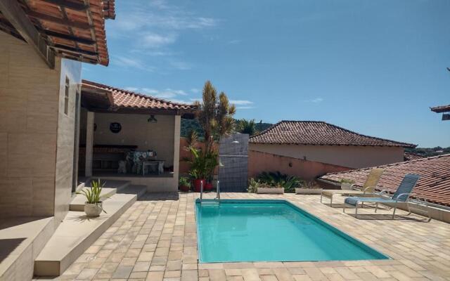 Casa com piscina com linda vista panorâmica