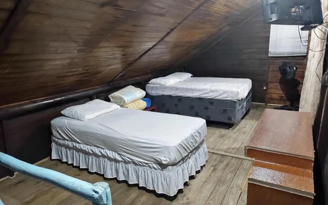 Cabana rústica a 900m da Praia da Ribanceira