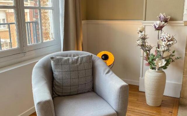 Appartement chic, 3 chambres, hyper centre-ville, parking payant