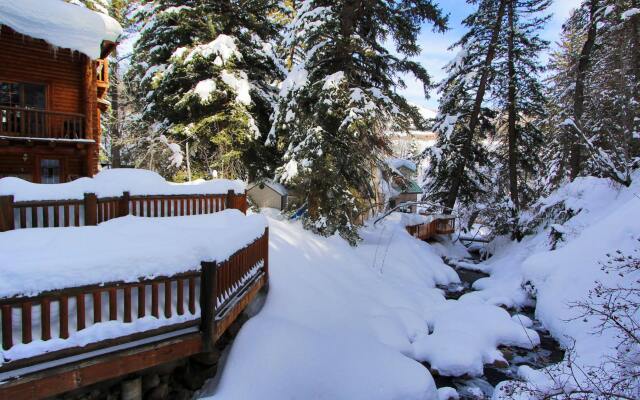 Log Cabin on the Stream