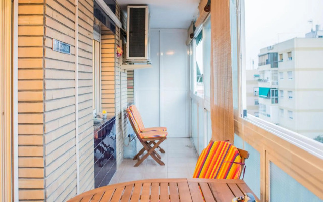 Very best flat with sea view, just 800m Postiguet-Beach