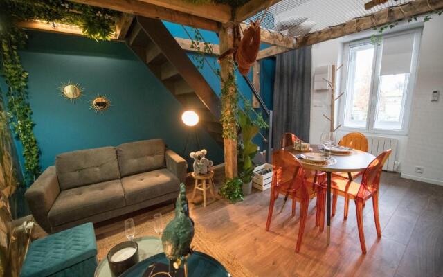 JUNGLE ROOM évadez vous cosy luxe gare autoroute