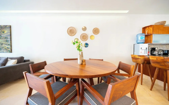 2 BR Condo with Rooftop Pool - Terrazas