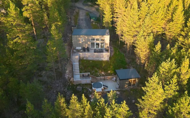 Tretoppen - Ny moderne hytte, Unike Finnskogen