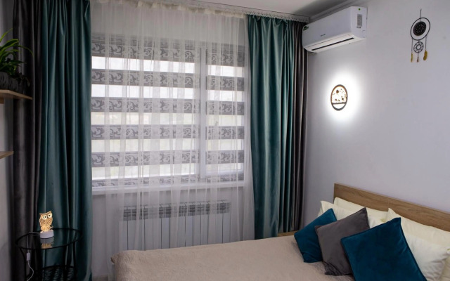 Уютная студия с видом на горы