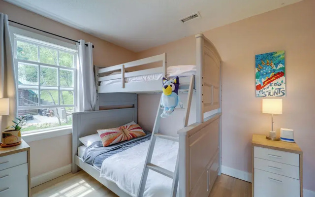 8 Mi to Sugar Mountain Resort: Seven Devils Home