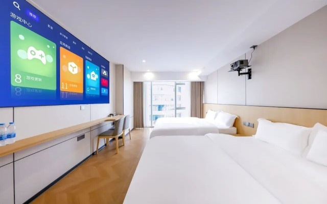 Paxin·High-Altitude City View Apartment (Canton Fair Complex Pazhou Subway Station Branch) – Guest Rooms – Guangzhou