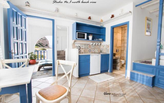 Glaros luxury studio on the Beach