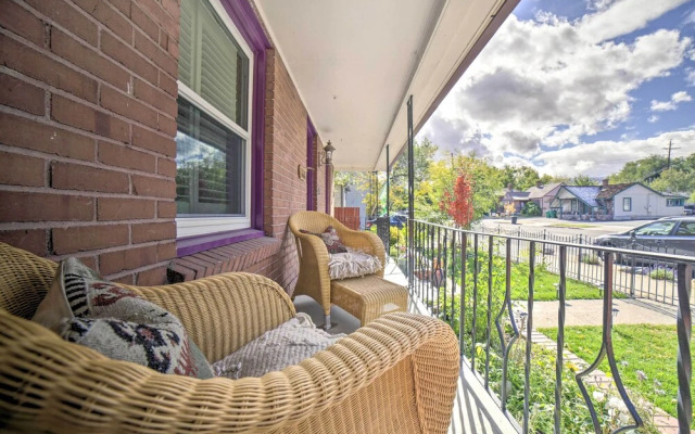 Walk to Midtown: Reno Retreat w/ Furnished Deck!