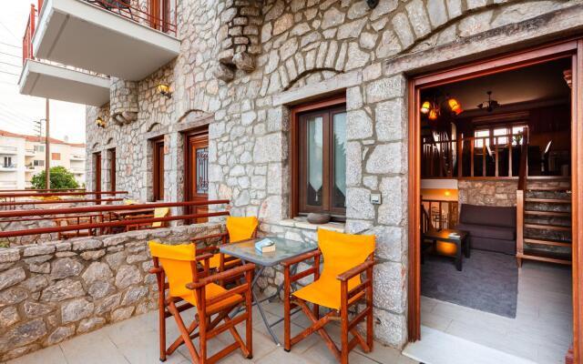 Beachfront Astros Villa - Seaside Moments of Magic