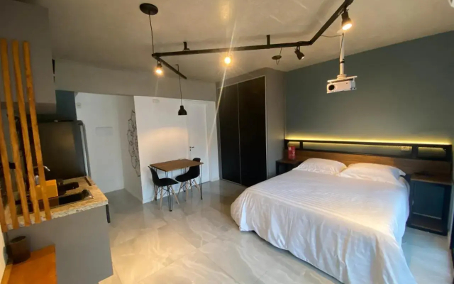 58 New studio w/ balcony, fast wifi and movie screen! - Hotel in Sao Paulo - Photo 2