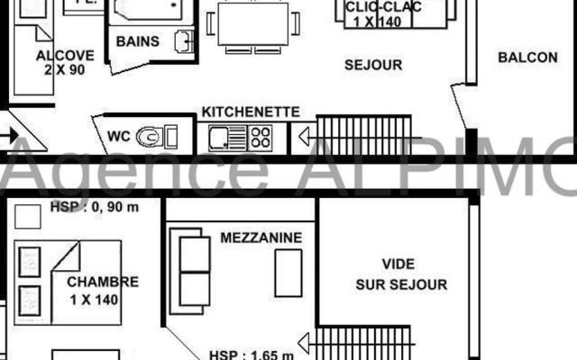 Appartement Les Saisies, 2 pièces, 6 personnes - FR-1-594-93