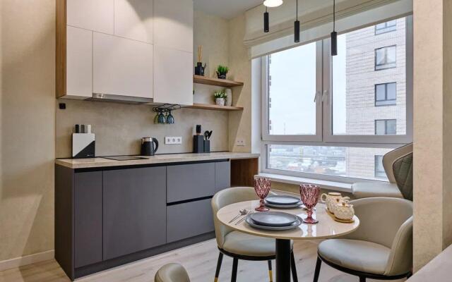 Апартаменты MONTY Moscow с панорамным видом Москва Сити