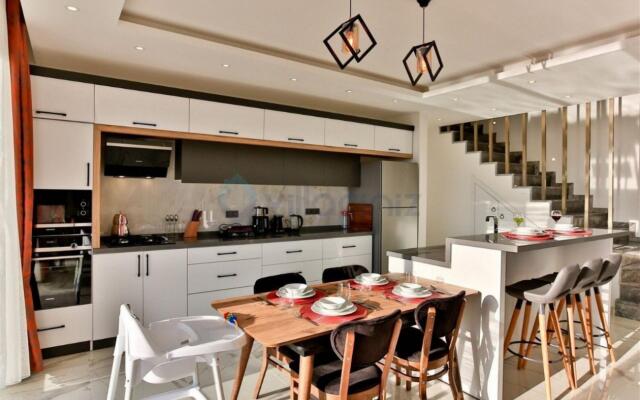 Villa With Jacuzzi Hammam Sauna and Pool in Kas
