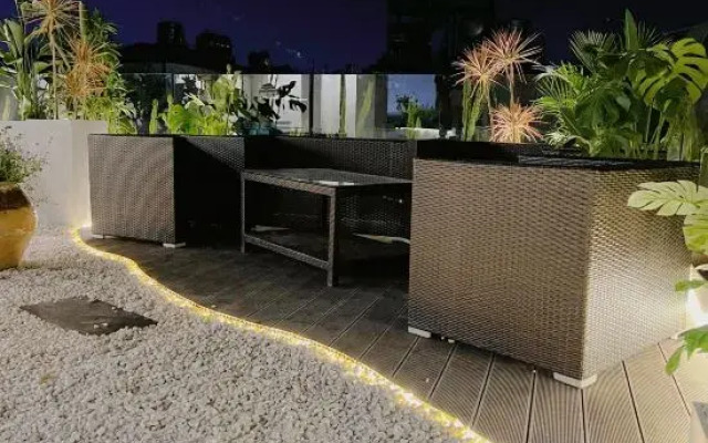 Beautiful night in the sky