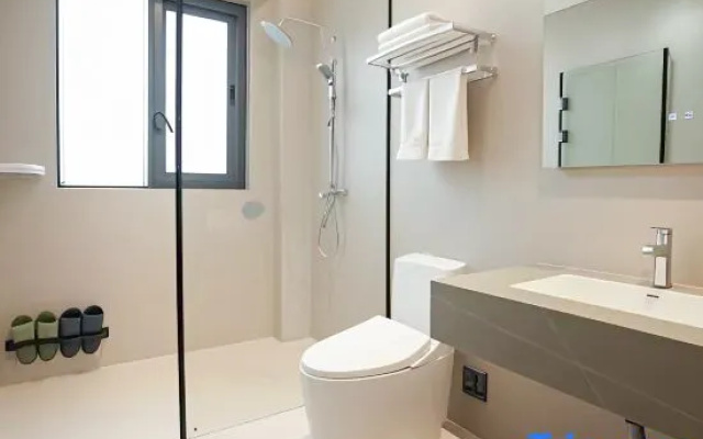 Pusu·Boyun Inn·Courtyard Fish Fun Homestay – Bathroom – Shangrao