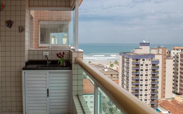 T005- Apto Vista Mar |Sacada c/ Churrasqueira