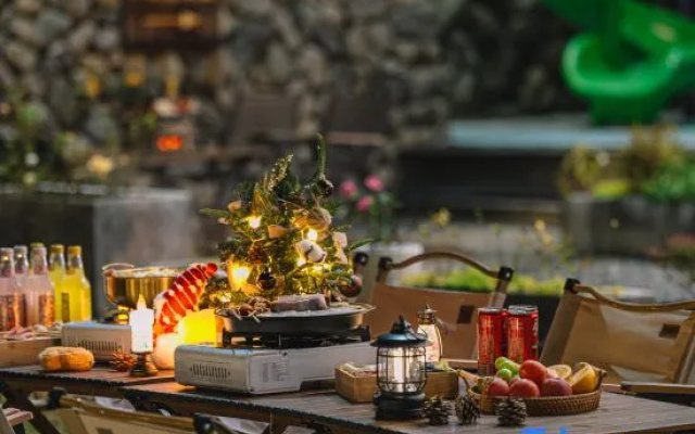 Guchi · Mountain Wilderness Boutique Hotel – Meal – Hangzhou