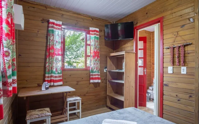 PRJ Cabanas sossegadas na praia do Rosa