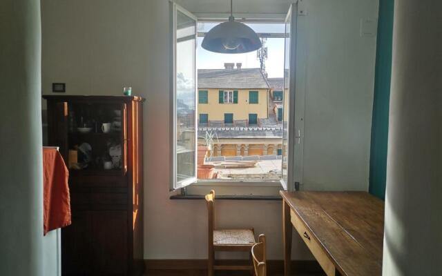 The house on the roof in Genoa