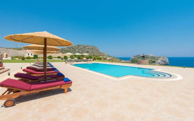 Luxurious sea View Villa Pasithea in Rhodes Greece