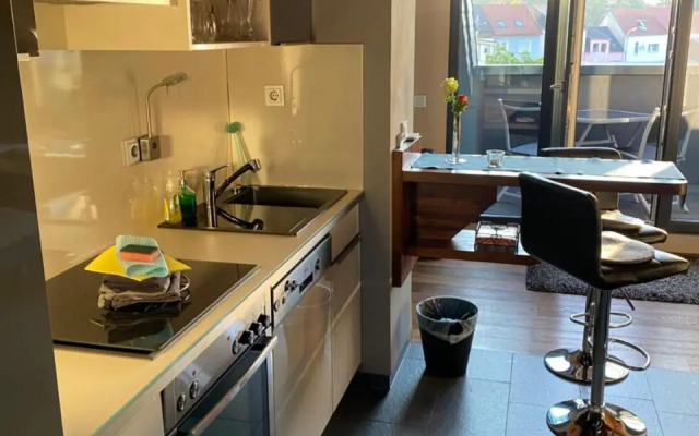 Apartment mit Dachloggia