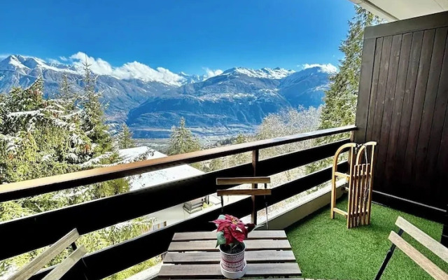 Vue imprenable sur les Alpes