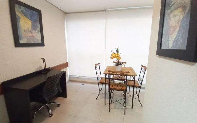 Studio 409 Bela Vista com garagem