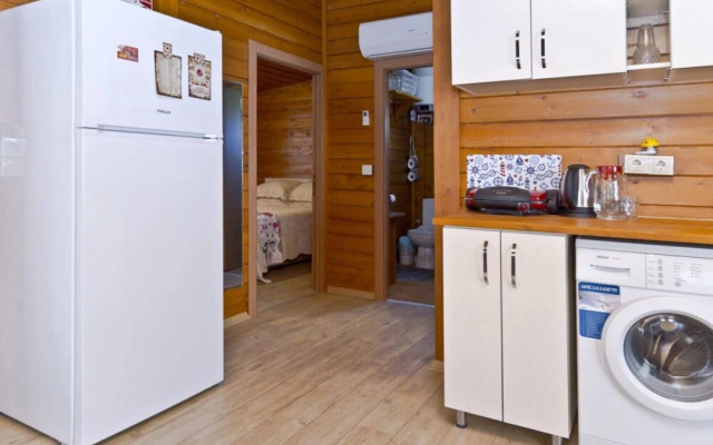 Tiny House With Shared Pool and Balcony in Bodrum